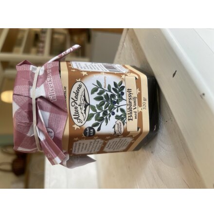 Bl�b�rssylt med vanilj