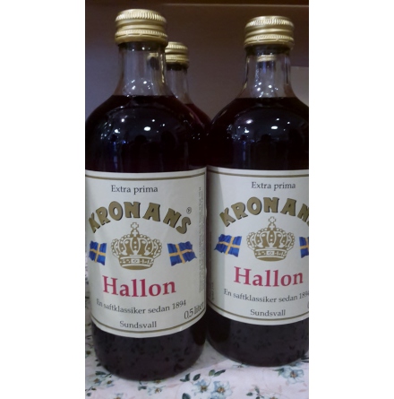 Kronans hallonsaft
